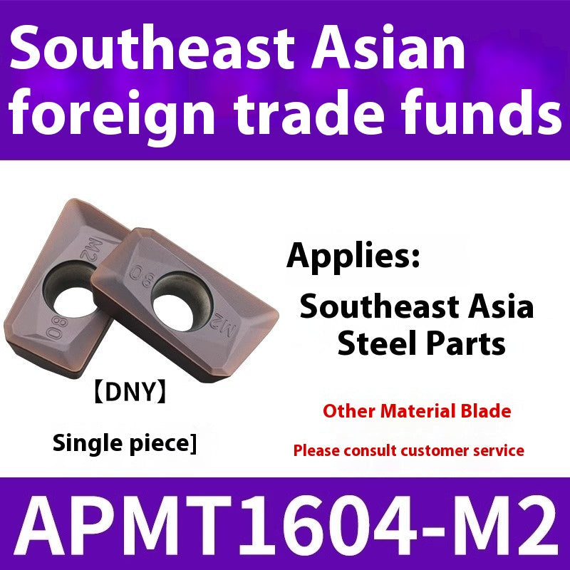 6008 CNC Milling Inserts APMT1135 Milling Blade 1604 Milling Head for Aluminum Alloy R0.8 Coated Rough Milling Machine Tool Pellets Shandong Denso Pricision Tools Co.,Ltd.